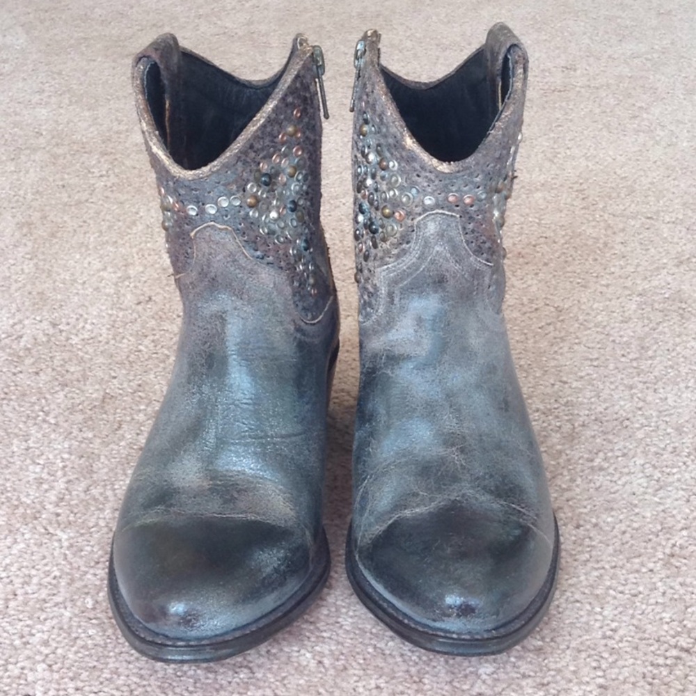 Frye Deborah studded leather boots - Picture 2 of 3